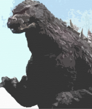 Illustration for article titled Destroy All Boring Art, With Godzilla